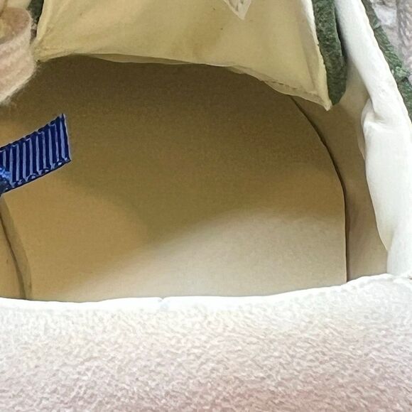 Janie and Jack x Disney, Ivy Green Disney Mickey Mouse Suede Sneaker, Youth 4 - Picture 8 of 13